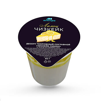 Молочный чизкейк АйсКро с лимоном, 80 г