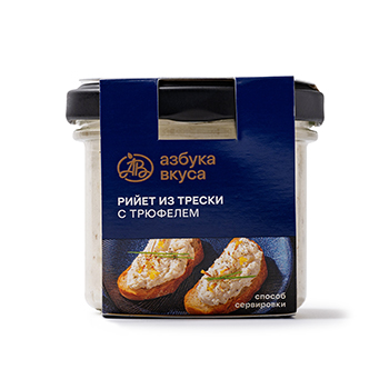 

Рийет Азбука вкуса из трески с трюфелем 100 г