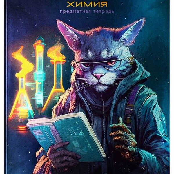 Тетрадь предметная BG Мир будущего Химия клетка А5, 48 л
