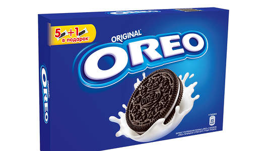 Печенье Oreo с какао и начинкой с ванильным вкусом, 228 г