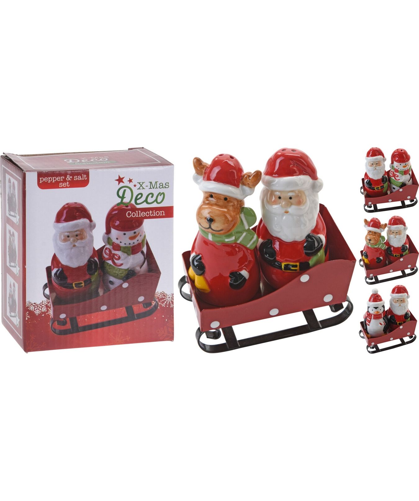 

Новогодняя Солонка-Перечница в ассортименте