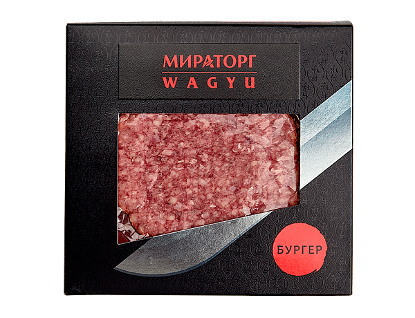 Бургер говяжий Мираторг Wagyu охлажденный