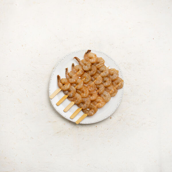 Креветки в соусе Терияки с чесноком