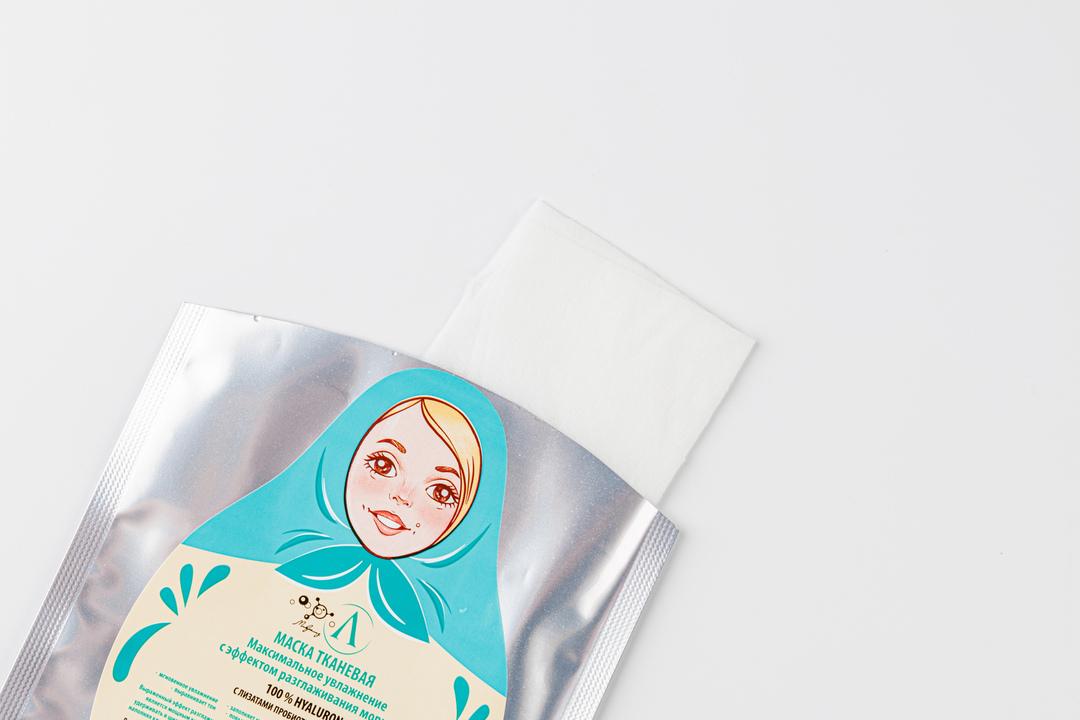 

Маска для лица тканевая "100% гиалуроновая кислота"