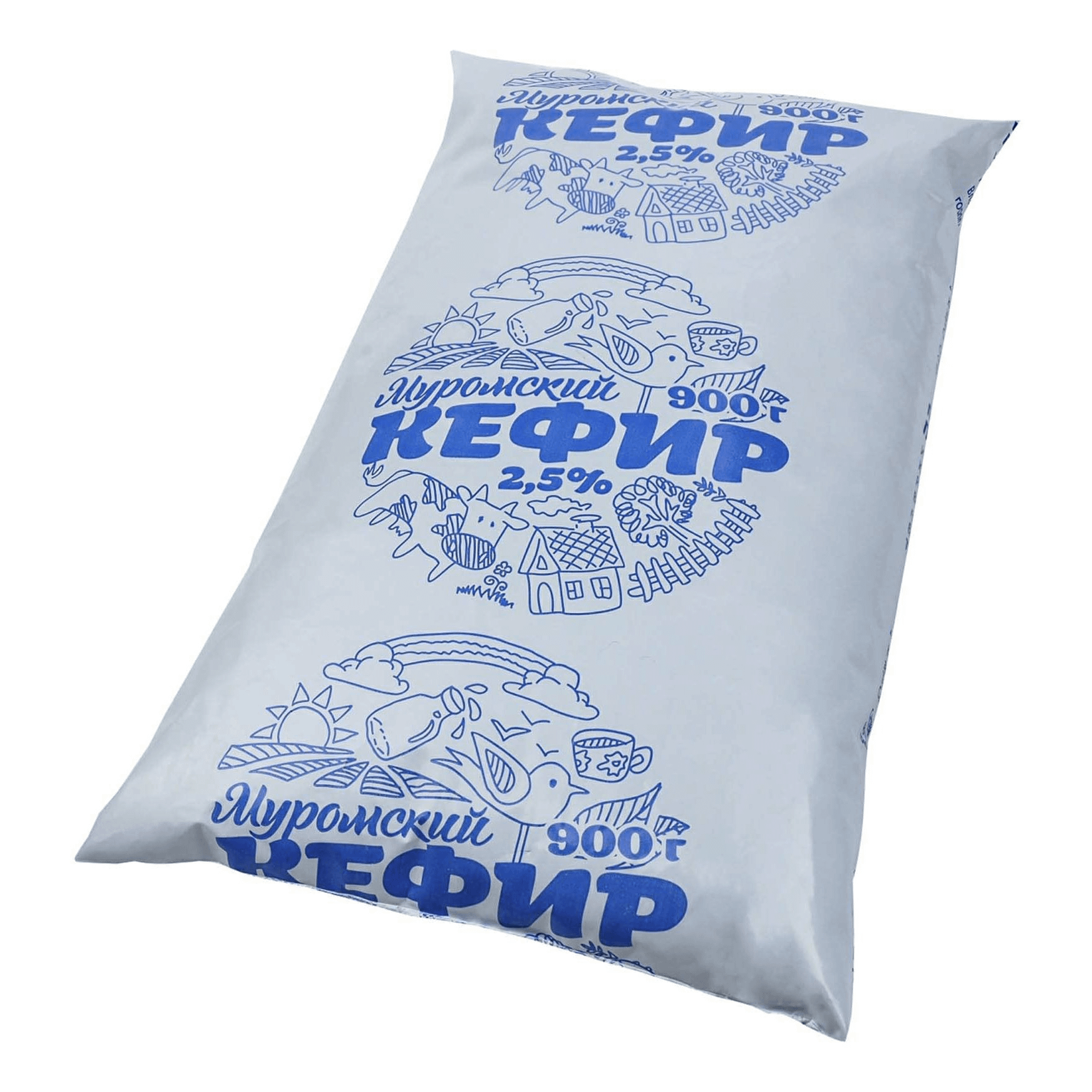 

Кефир Муромское подворье Муромский 2,5%, без змж 900г