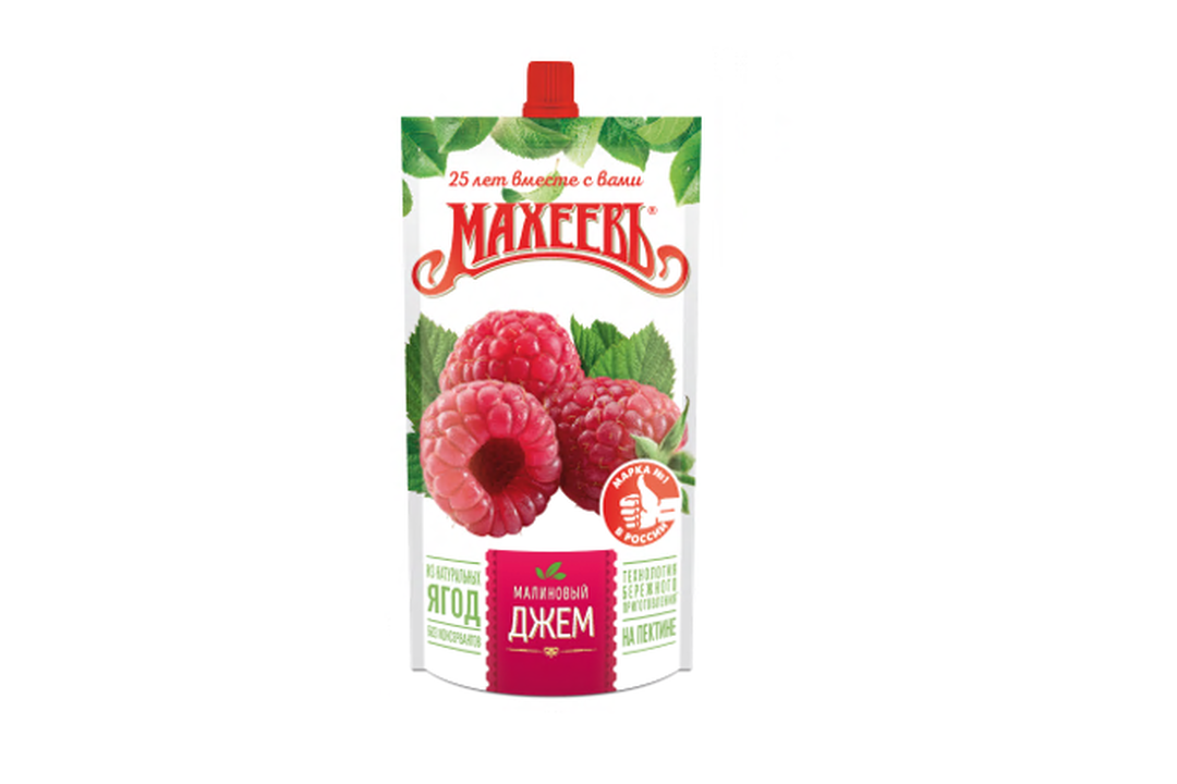 

Джем Махеевъ малиновый 300 г