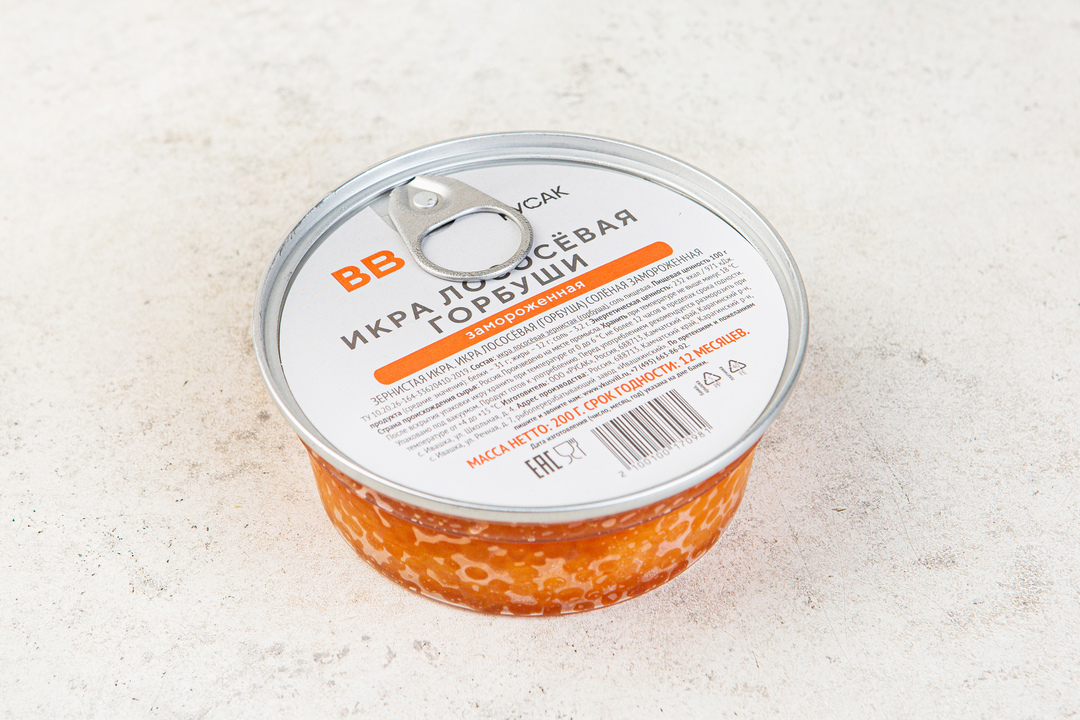 

Икра горбуши заморож. 200 г