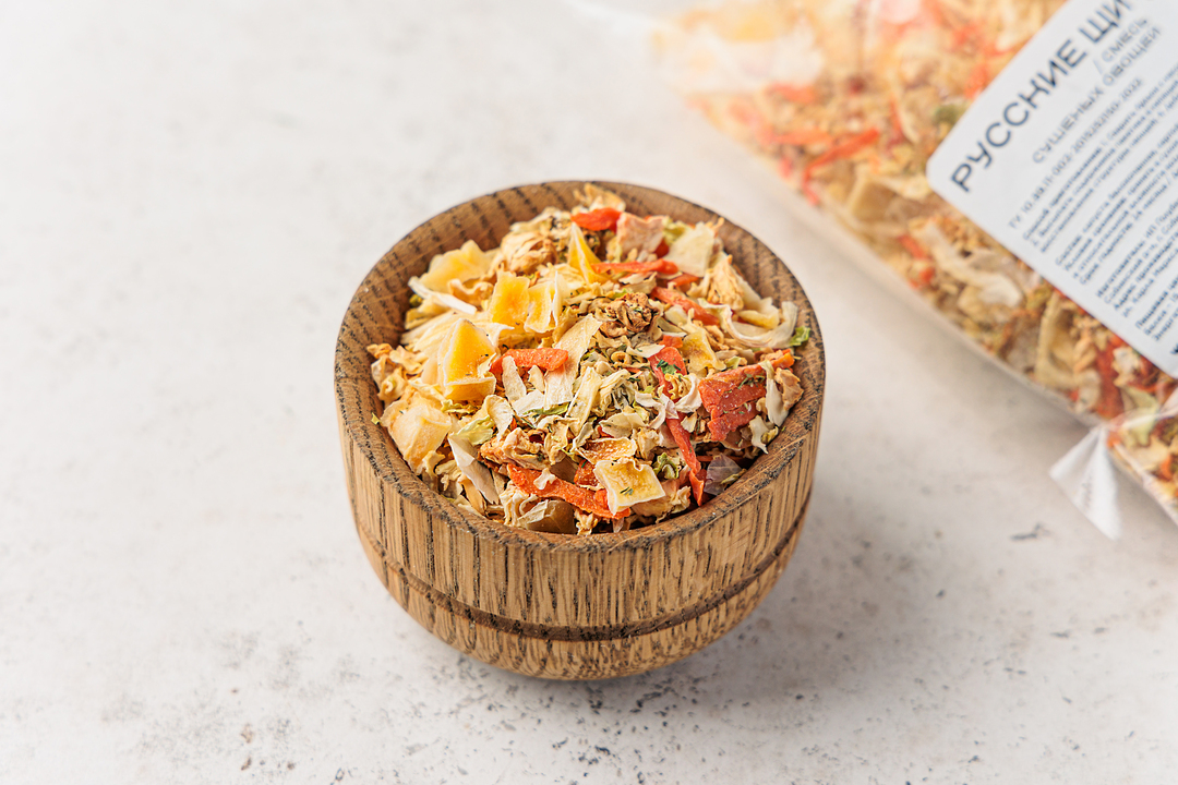 

Смесь сушеных овощей Суп Русские щи 140 г