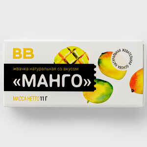 Жвачка натуральная со вкусом "Манго"