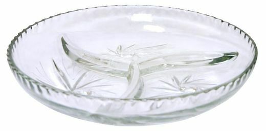 Менажница Kaveh Sunstar 3-секционная в подарочной упаковке, 22.5х22.5х5.5 см