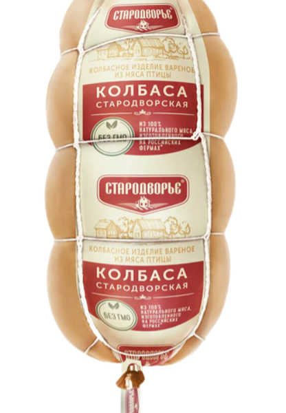 Колбаса Стародворье Стародворская в обвязке вареная 370 г