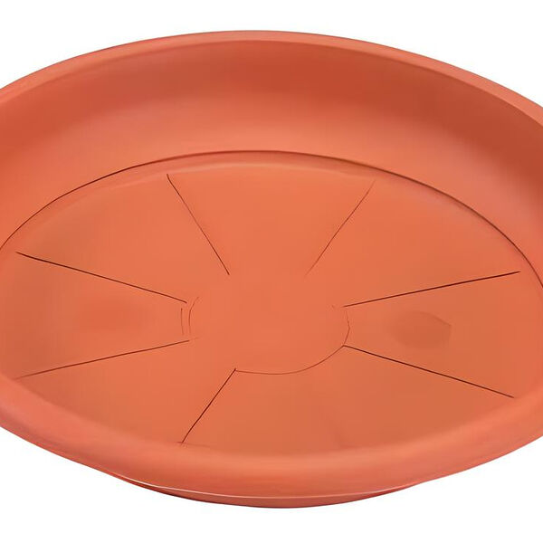 Поддон Santino Terra, терракотовый 12.5х2 см