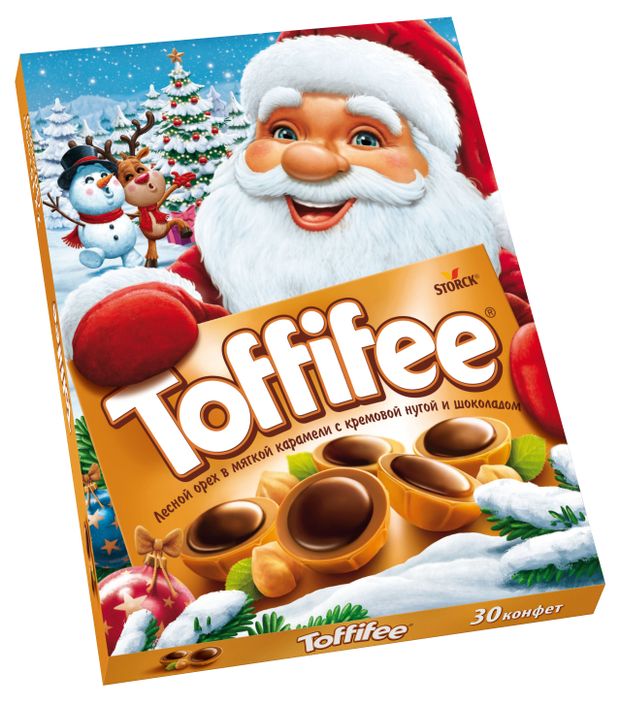

Набор конфет Toffifee Санта 250 г