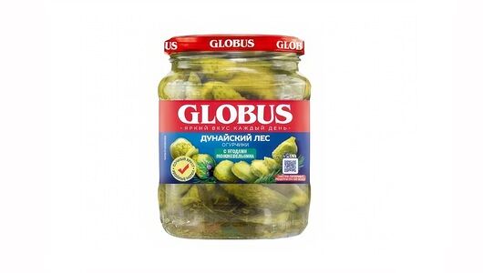 Огурчики Globus с ягодами можжевельника