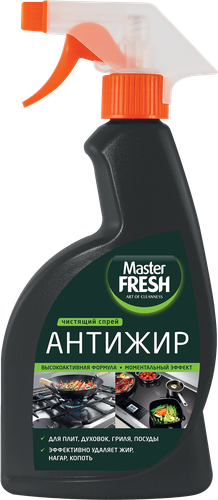 

Чистящий спрей Master Fresh Антижир 500 мл