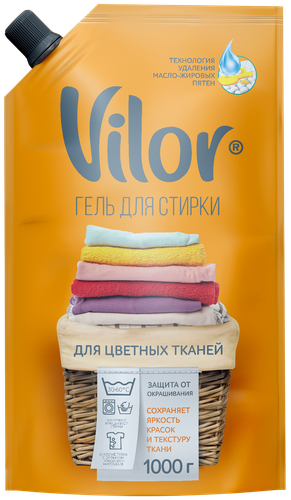 

Гель для стирки цветного белья Vilor 1000 г