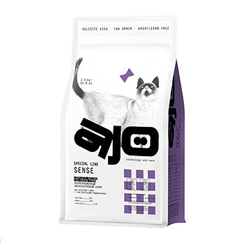 Корм сухой полнорационный Ajo Special Line с олениной для кошек с чувствительным пищеварением 1,5 кг