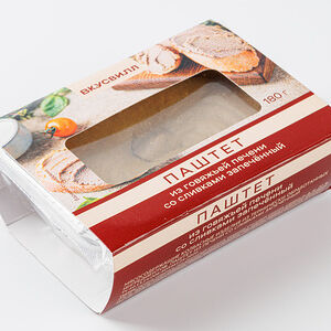 Паштет из говяжьей печени со сливками запеченный