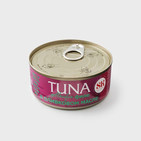 Тунец филе-кусочки в оливковом масле
