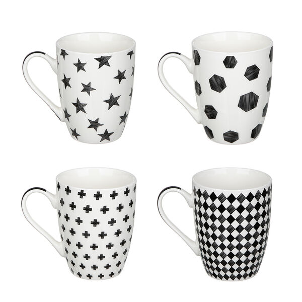 Кружка 350мл, фарфор, 