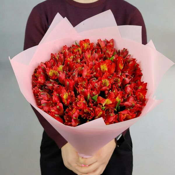 Букет из альстромерии №868