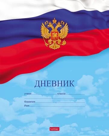 Дневник школьный для 1-11 классов Hatber на скобе А5, 40 л в ассортименте