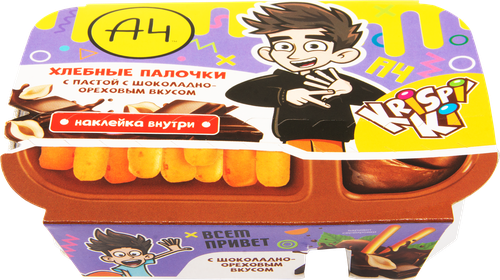 

Хлебные палочки Конфитрейд шоколадно-ореховая паста дизайн упаковки в ассортименте 35 г