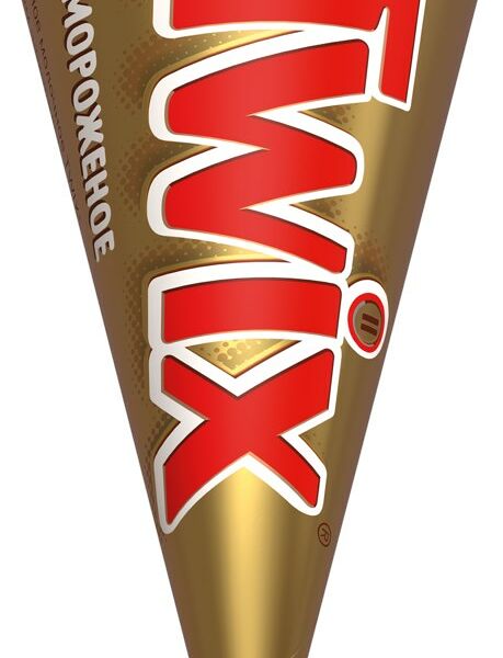 Мороженое рожок Twix Карамель-какао двухслойное 5%