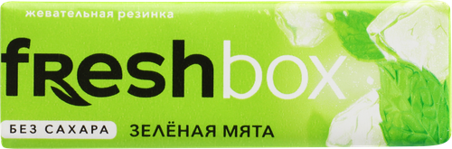 

Жевательная резинка Fresh Box Мята без сахара 12.65 г