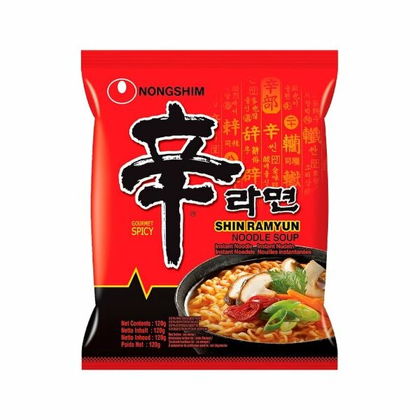 Лапша Nongshim Шин Рамен быстрого приготовления,120г