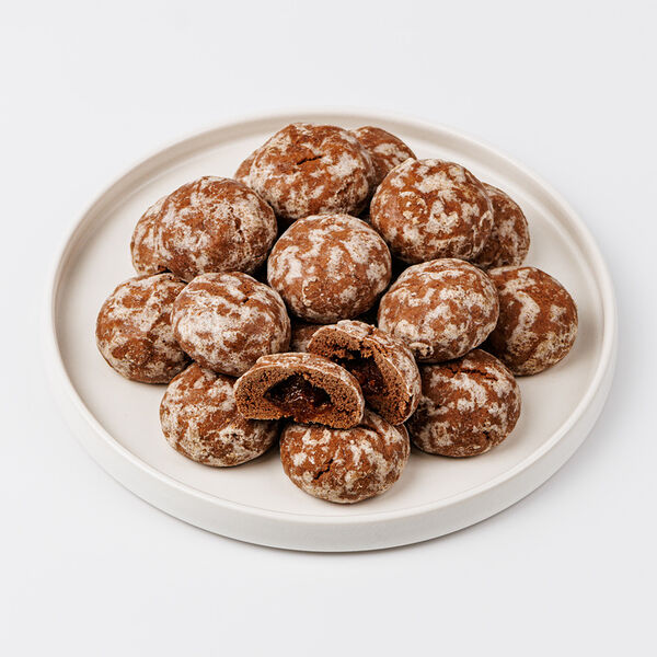 Пряники Шоколадные с апельсиновой начинкой 300 г