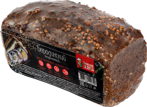 

Хлеб Рижский хлеб Бородинский бездрожжевой в нарезке, с кориандром 300 г