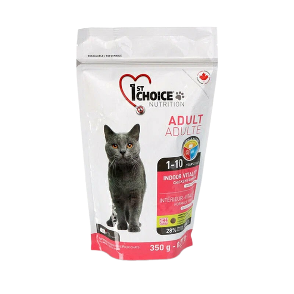 Корм для взрослых кошек с курицей ТМ 1st Choice, 350г