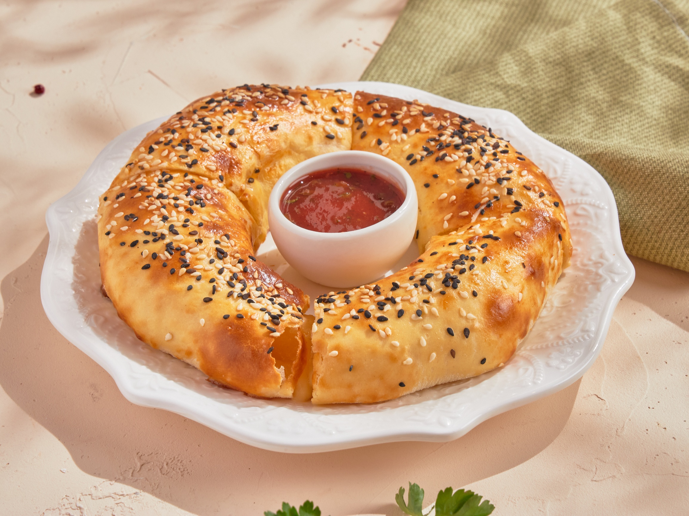 Лепешка с сыром