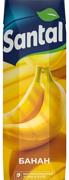 Нектар Santal Банановый 1л