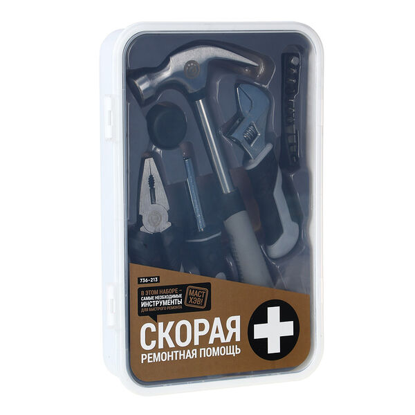 Всёгазин набор инструмента универсальный, 17 предметов