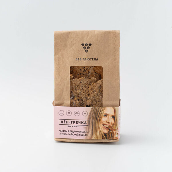 Чипсы с гималайской солью, безглютеновые