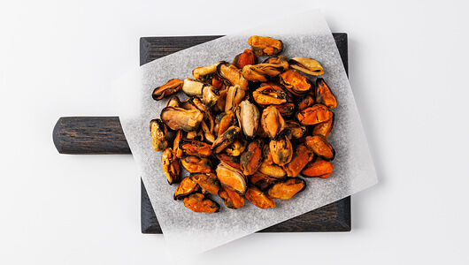 Мидии вяленые, вес