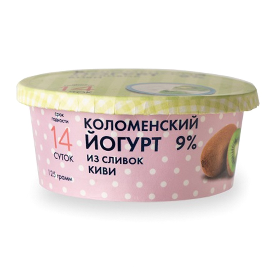 

Йогурт Коломенский Киви 9% 125 г