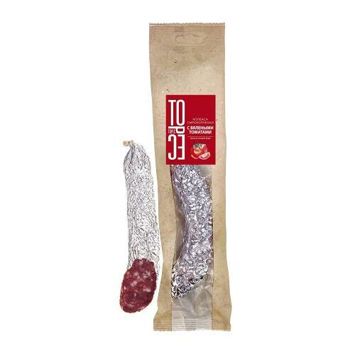 Колбаса Торес с вялеными томатами сырокопченая 150 г