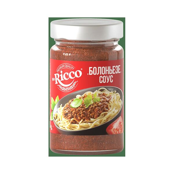 Соус Mr.Ricco Болоньезе 320г ст/бан