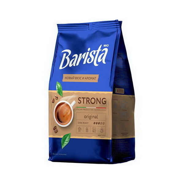 Кофе натур Barista MIO Стронг жареный молотый 100г