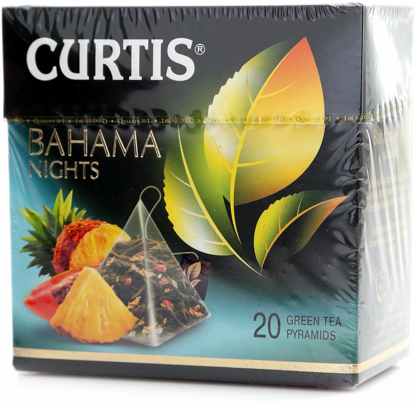 

Чай зеленый Curtis Bahama Nights 20 пирамидок 36 г