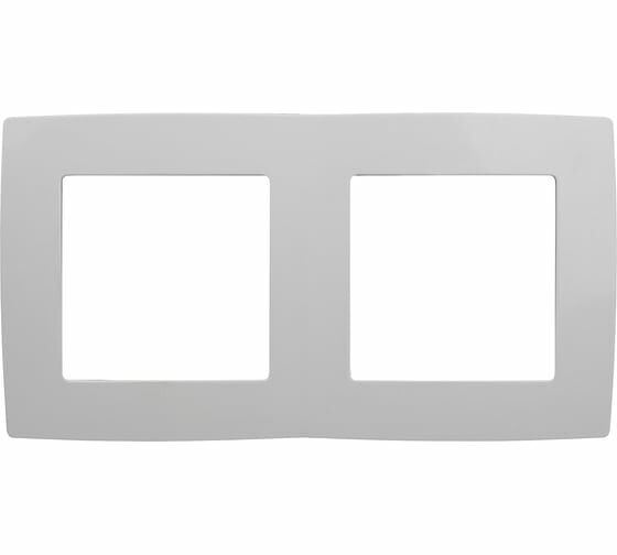 Рамка Эра 12 на 2 поста белый