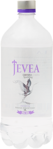 

Вода минеральная Jevea Crystalnaya природная питьевая столовая газированная 1 л