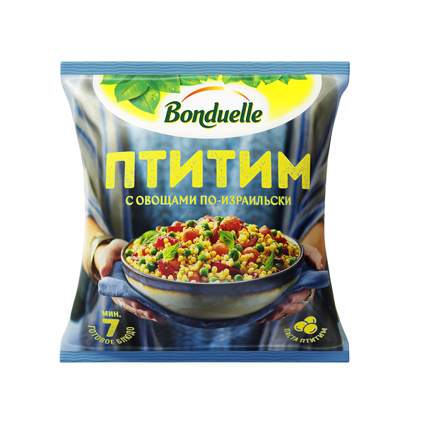 Овощи Bonduelle Птитим по-израильски, смесь замороженная, 400 г