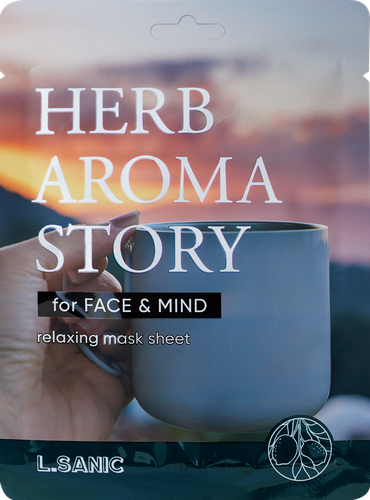 

Маска тканевая L.Sanic Herb Aroma Story бергамот 25 мл
