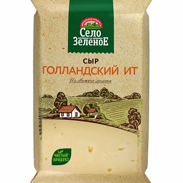 Сыр Село Зелёное Голландский ИТ 45%