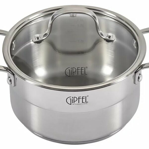 Кастрюля GIPFEL Gala 1273, 2.3 л, диаметр 18 см