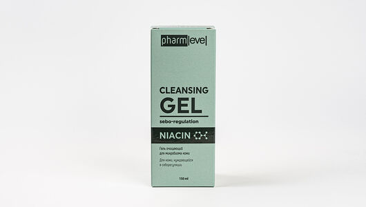 Гель очищающий для микробиома кожи Pharmlevel NIACIN 150 мл